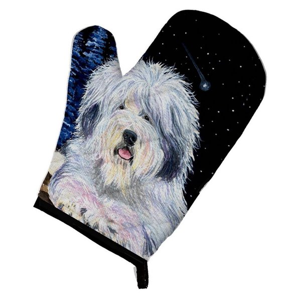 Carolines Treasures Starry Night Old English Sheepdog Oven Mitt SS8443OVMT